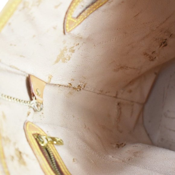 Auth LOUIS VUITTON BUCKET GM Shoulder Bag Monogram Leather Brown - Picture 9 of 16